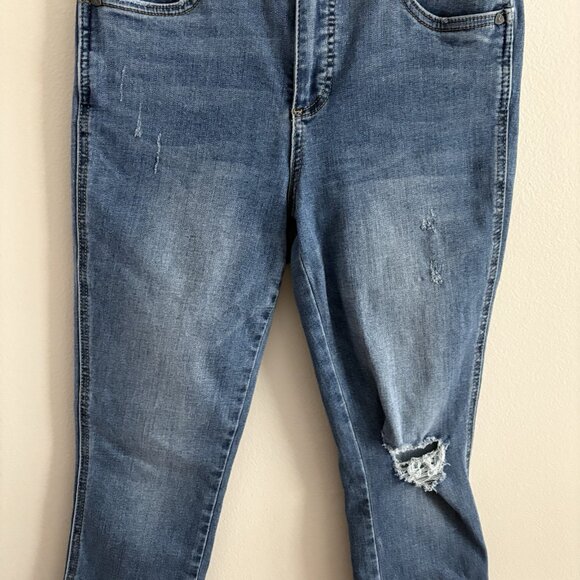 Kut From The Kloth Women 2 Connie Ab Fab High Waist Frayed Crop Skinny Jeans - Picture 5 of 12